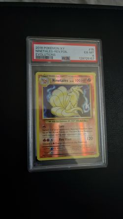 2016 Pokémon X&Y Ninetales Rev-Foil Psa 6