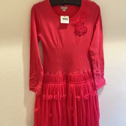 Party Dress Pink Tulle From Paris Girls