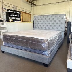 Queen Bed And Mattress 