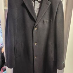 Ralph Lauren New Wool/Cashmere Mens Coat