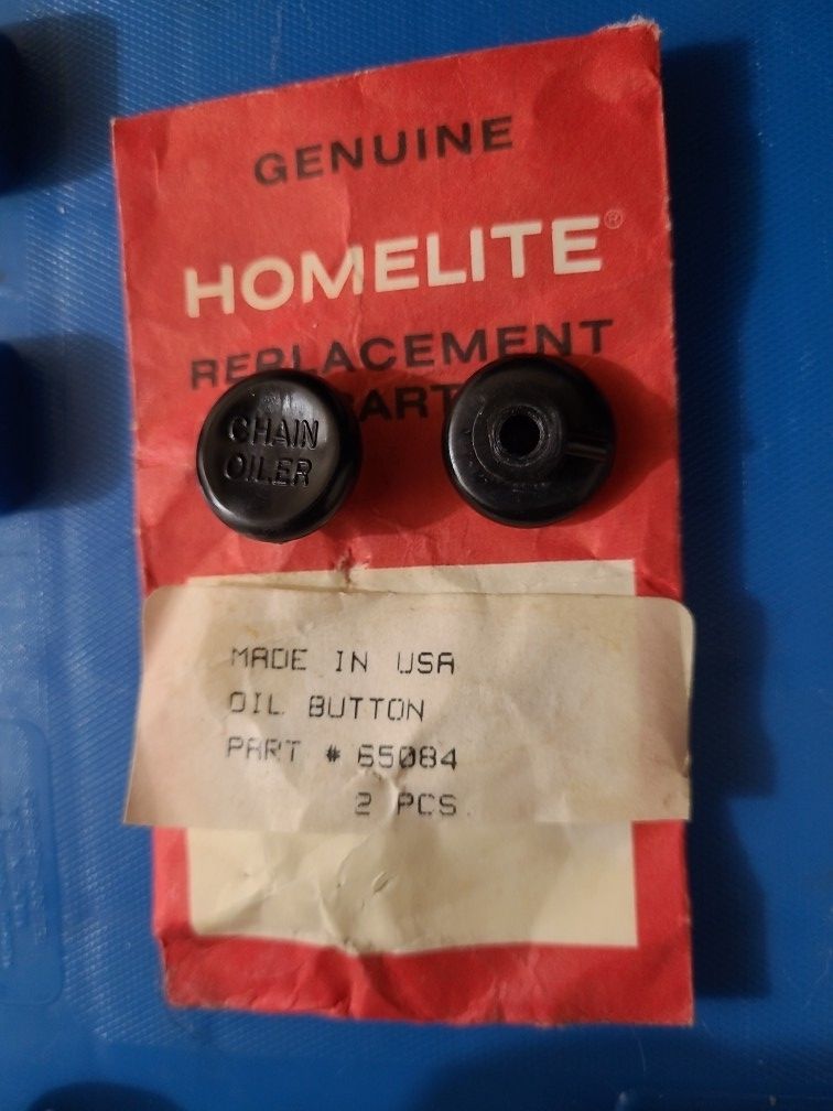 (2) Homelite CHAIN OILER Button