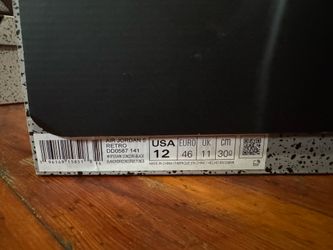 Black Concord 5s Size 12 Firm
