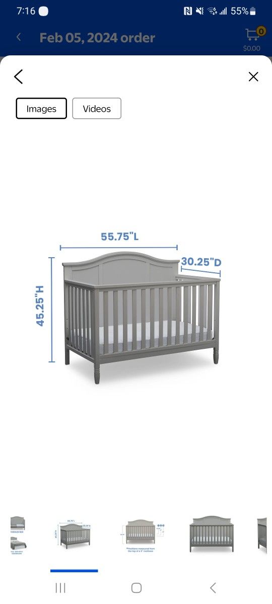 Delta Children's Crib