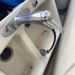 Big Porcelain Sinks With Faucets  ! Lower Price ! 