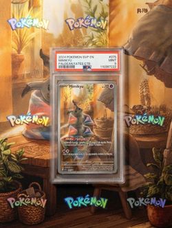PSA 9 Mimikyu Paldean Fates ETB Promo #075