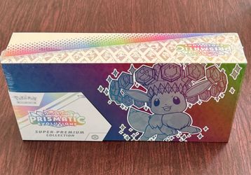 Pokemon TCG Scarlet & Violet Prismatic Evolutions Super Premium Collection SPC