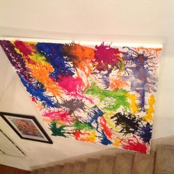 4ft x 5ft Colorful Painting