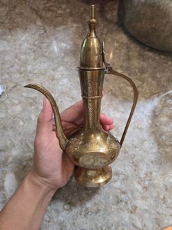 Brass teapot