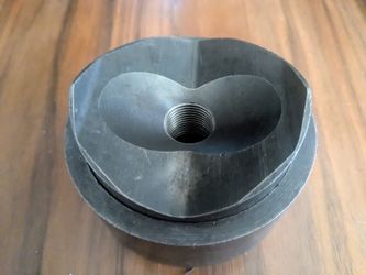 This is a Greenlee 2 1/2" conduit knockout punch & die use with hydraulic or manual. Greenlee parts #s are  for punch &  for die