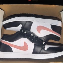 Air Jordan 1 Low 'Black Rust Pink'