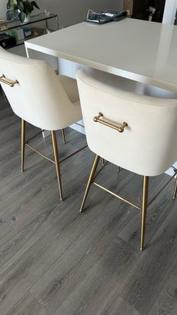 Velvet high chairs