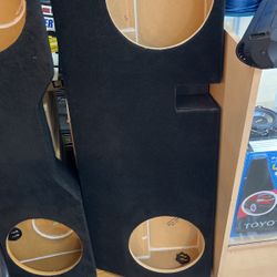 Subwoofer Box For Toyota Tacoma Dual 12” MDF