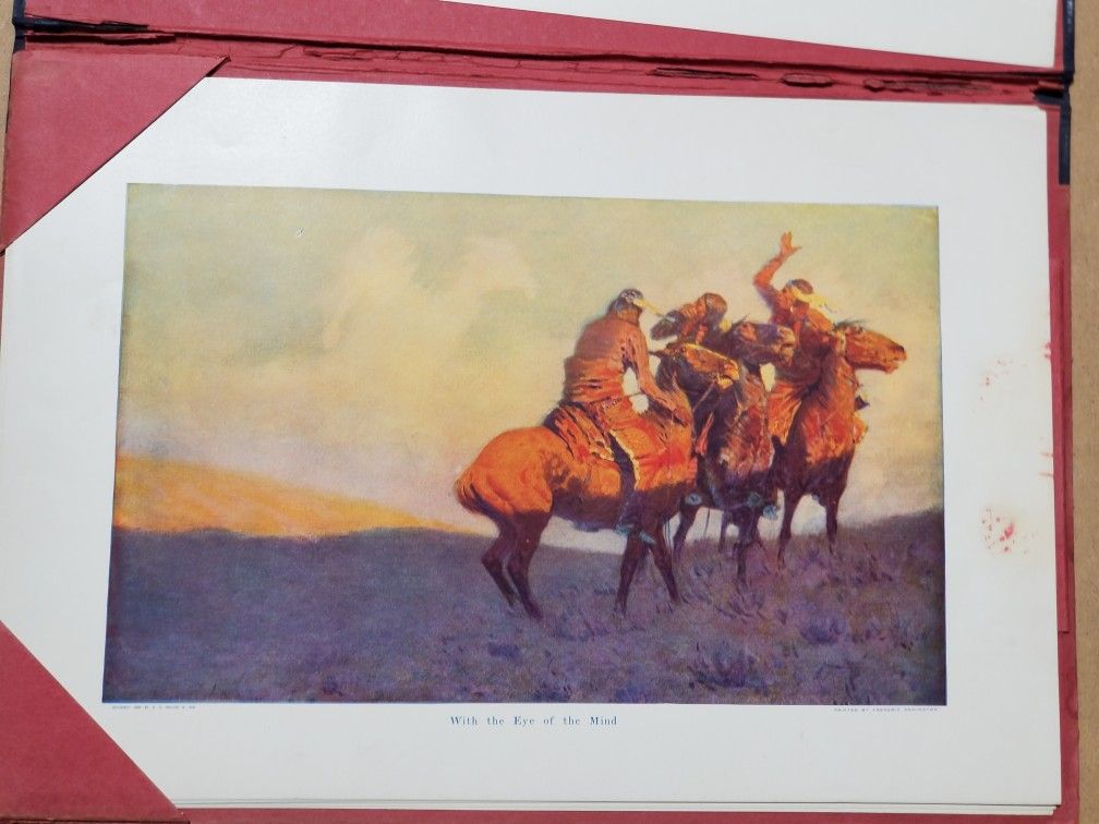 Eight more paintings by Remington