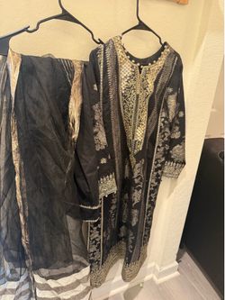 Three piece party wear