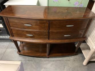Solid wood buffet