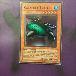 Catapult Turtle mrd Super Rare Yugioh Card for Sale in Agua Dulce, CA -  OfferUp