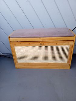 Brand New Bamboo Shoes Bench. Will be perfect for apartment.