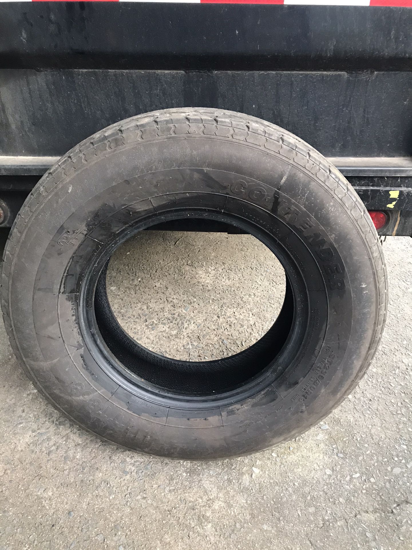 Trailer tire 235/80/16