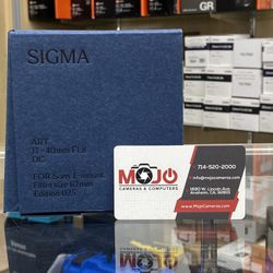 Sigma 17-40 F/1.8 Art E Mount