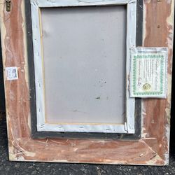 Hand Paintings (2 Pieces) With certificates Of Original 