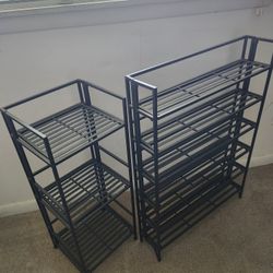 Foldable Iron Shelves 