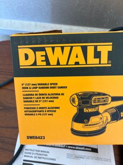 DeWALT hand sander