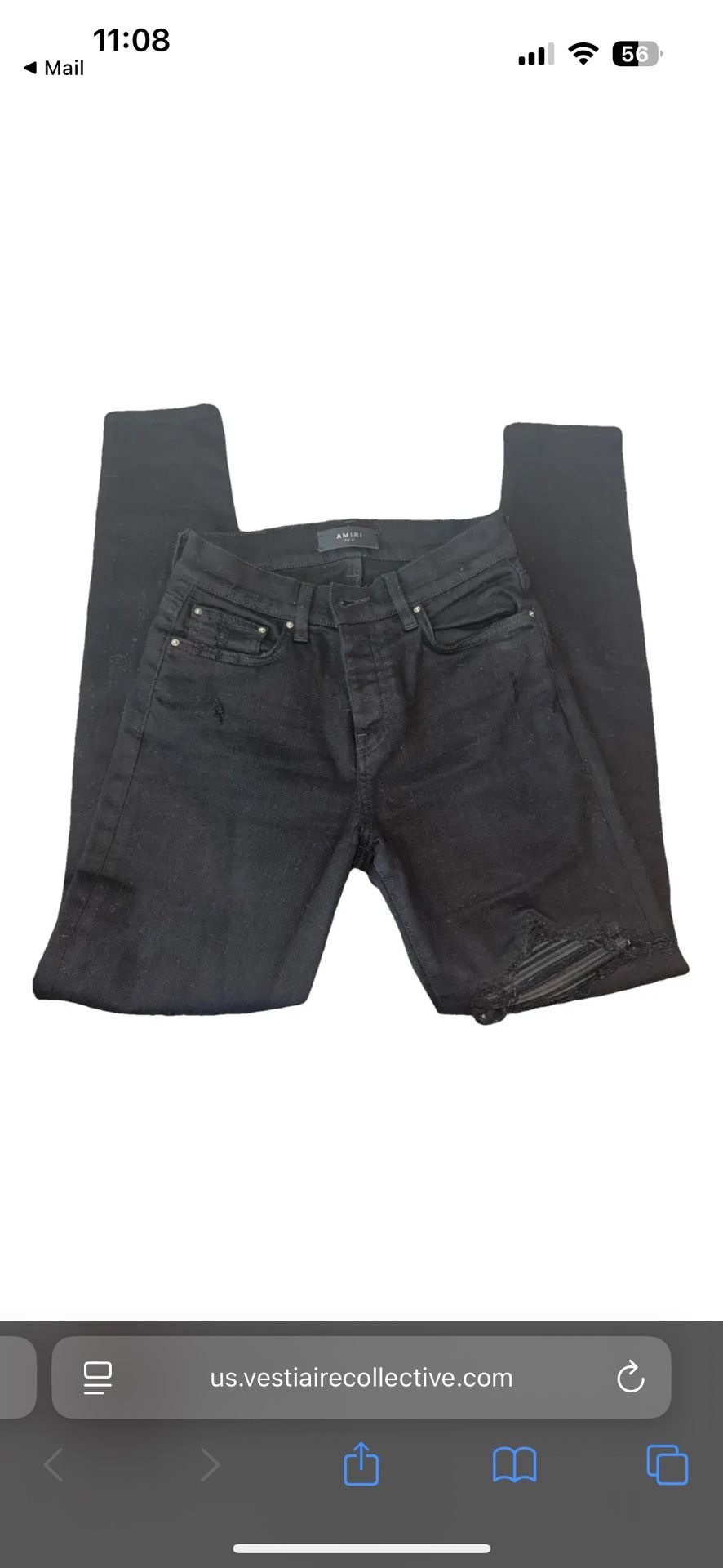 Amiri distressed jeans 
