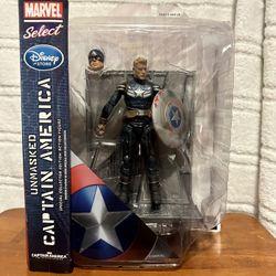 Marvel Select Unmasked Captain America 