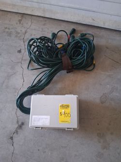 Outdoor Extension Cord Bundle with Case