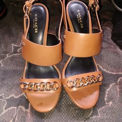 Coach Heels Five And A Half