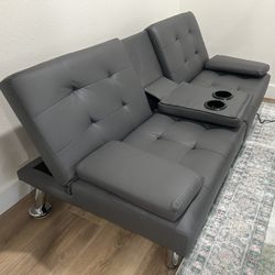 Modern Futon Sofa Bed Convertible Recliner