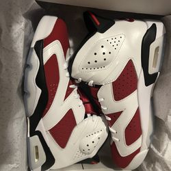 Jordan Carmine 6 Size 10 Brand new DS