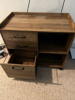 Rolling Storage Cabinet / Game Room Table