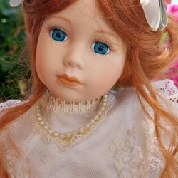 Seymour Mann Porcelain Handcrafted Doll 
