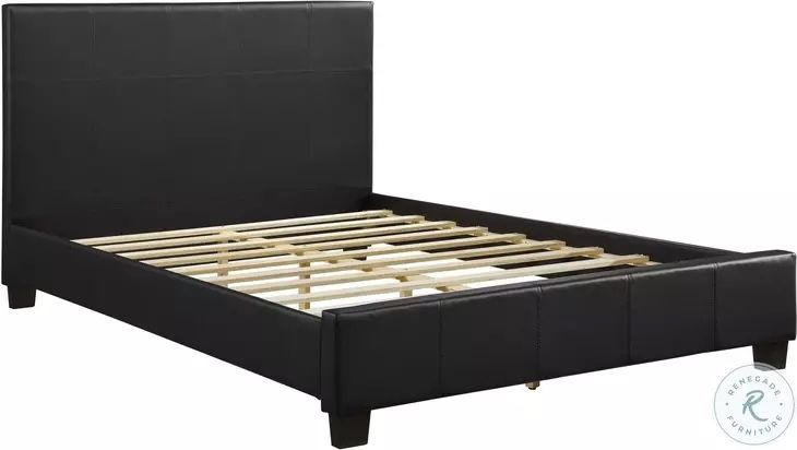 Queen Black Platform Bed Frame Brand New!