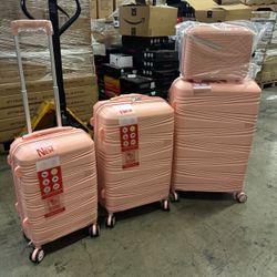 4 Pcs Sample Luggage $100