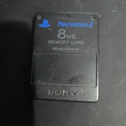 Original PS2 Memory Card 8mb