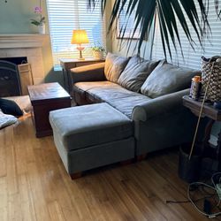 Sofa With Matching Ottoman-quality!
