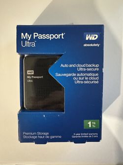 1 Terabyte (TB) - Backup Storage Drive