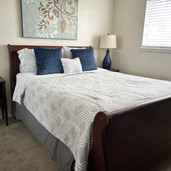 Queen Size Bed and Mattress