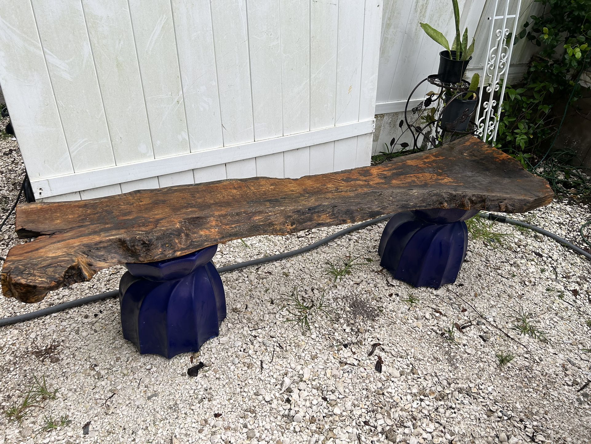 Live Edge Black Walnut Bench/ Coffee Table XTRA LONG