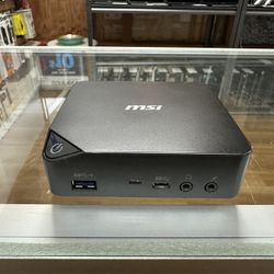 MSI Model Cubi B142 mini desktop computer core i5-7th gen 8GB RAM 256GB SSD