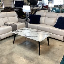 Beautiful Furniture Sofa Loveseat Manuel Recliner On Sale, Starting At $999 Available In Different Colors 