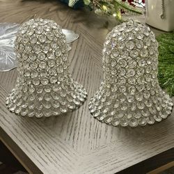 Beautiful Crystal Bells 7” NEW $20/each