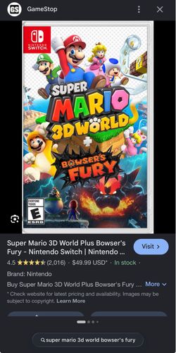 Super Mario 3d world