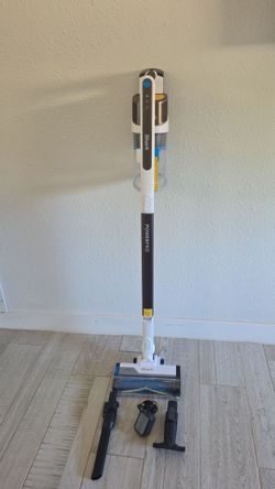 PowerPro Bagless Cordless HEPA Filter Portable Stick Vacuum Cleaner for Multisurfaces, up to 50 min Runtime