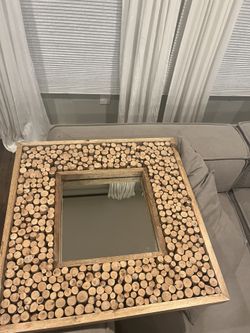 Wood Mirror