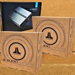 JL Audio TW3 Shallow Truck Subwoofers Mono Bass Amplifier 1600 Watts Package 🚨 Payment Options Available 🚨 No Credit Needed 🚨