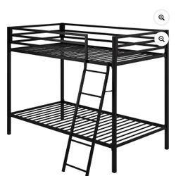 Metal Bunk Bed With Ladder