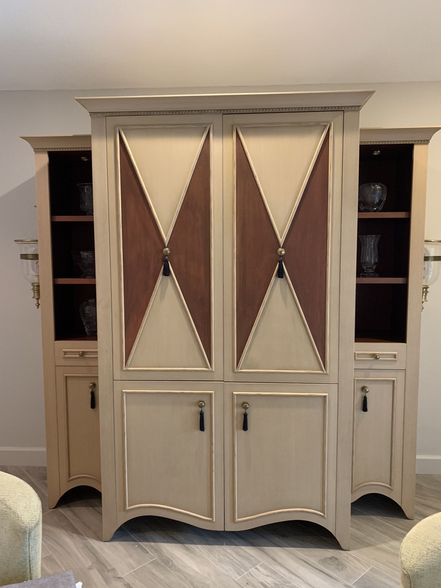 Beautiful Wall Unit - Paid $7500 - Asking $250 94” X 86” X 34”